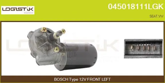Moteur d'essuie-glace LGK 045018111LGK