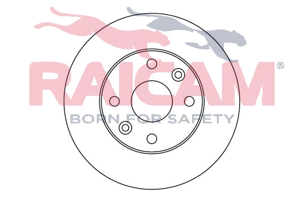 Disque de frein RAICAM RD00549