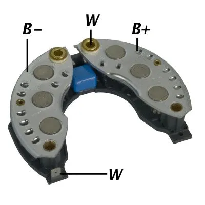 Pont de diodes, alternateur GAUSS GA1454