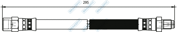 Flexible de frein APEC BHO4317