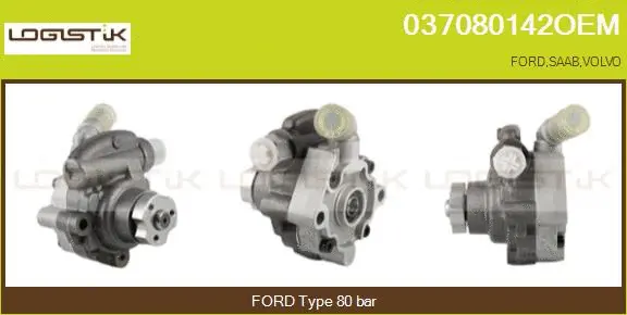 Pompe hydraulique, direction LGK 037080142OEM