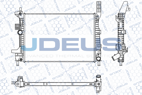 Radiateur, refroidissement du moteur JDEUS M-0120390