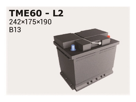 Batterie de démarrage IPSA TME60