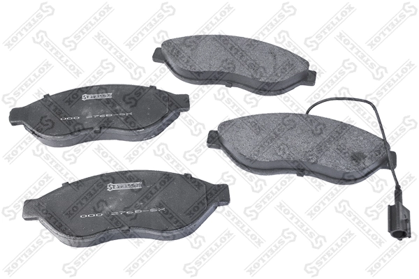 Kit de plaquettes de frein, frein à disque STELLOX 000 276B-SX