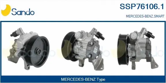 Pompe hydraulique, direction SANDO SSP76106.1