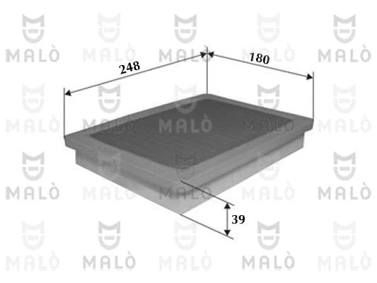 Filtre à air AKRON-MALÒ 1500115
