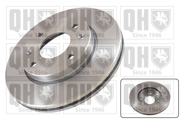 Disque de frein QUINTON HAZELL BDC5406