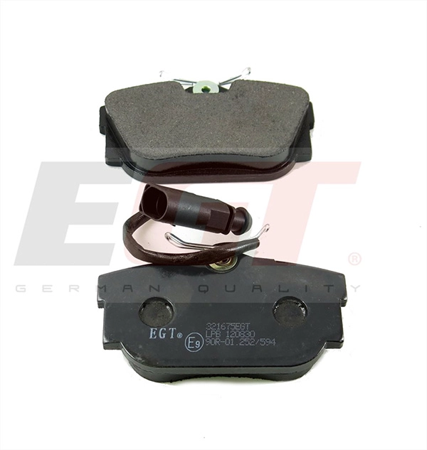 Kit de plaquettes de frein, frein à disque EGT 321675EGT
