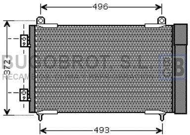 Condenseur, climatisation BUGOBROT 62-PE5258