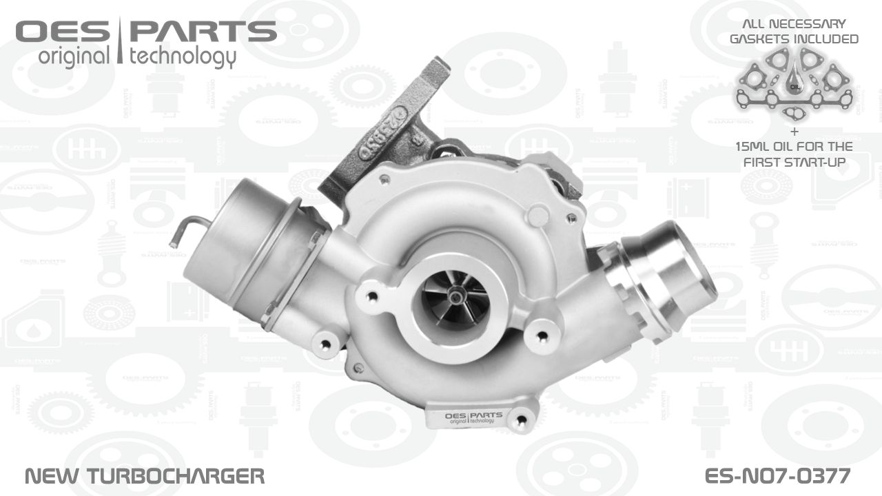 Turbocompresseur, suralimentation OES PARTS ES-N07-0377
