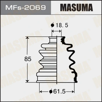 Jeu de joints-soufflets, arbre de commande MASUMA MFs-2069