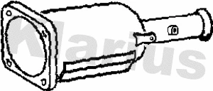 Filtre à particules / à suie, échappement KLARIUS 390108