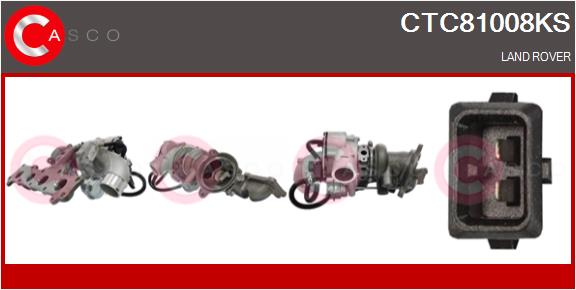 Turbocompresseur, suralimentation CASCO CTC81008KS
