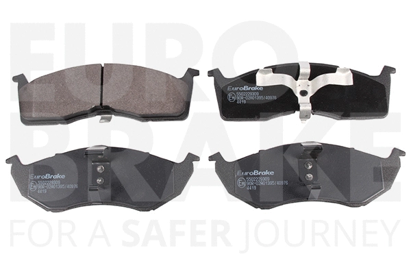 Kit de plaquettes de frein, frein à disque EUROBRAKE 5502229309
