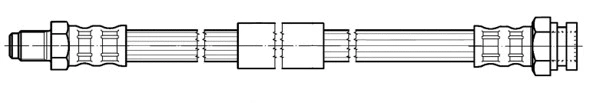 Flexible de frein CEF 512433