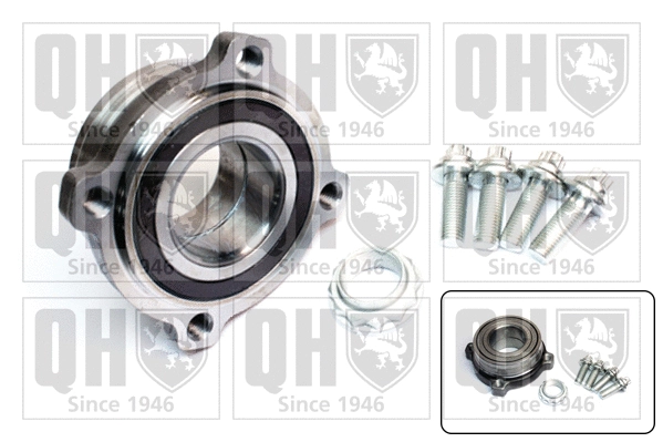 Kit de roulements de roue QUINTON HAZELL QWB1386
