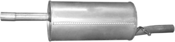 Silencieux arrière POLMO 02.07