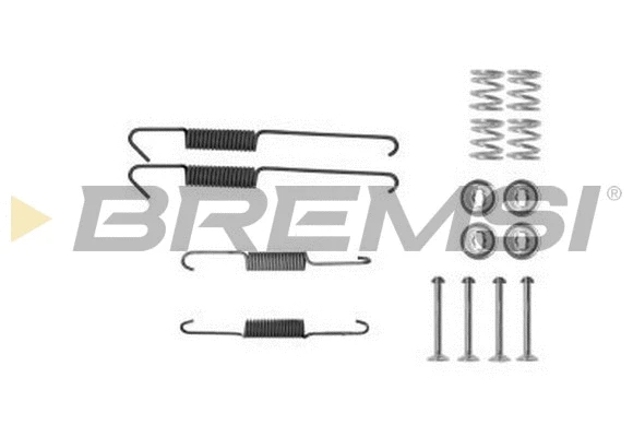 Kit d'accessoires, mâchoire de frein BREMSI SK0002