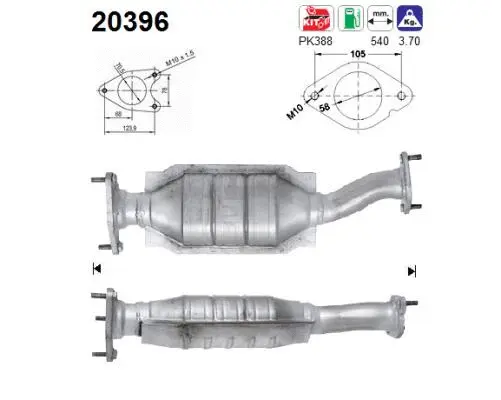 Catalyseur AS 20396