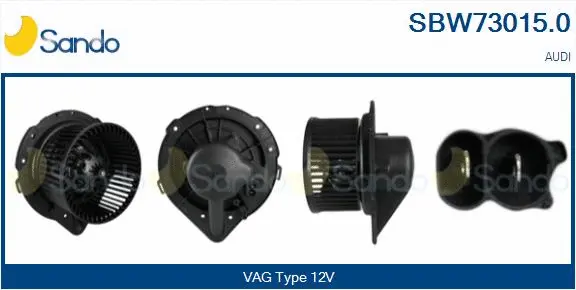 Pulseur d'air habitacle SANDO SBW73015.0