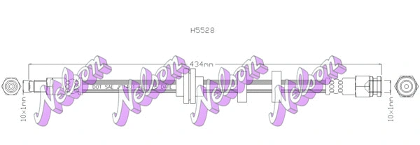 Flexible de frein KAWE H5528