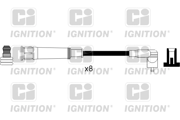Kit de câbles d'allumage QUINTON HAZELL XC962