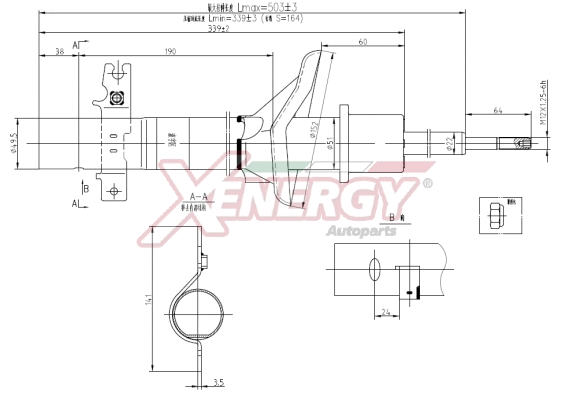 Amortisseur AP XENERGY X156334