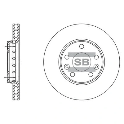 Disque de frein Hi-Q SD3060
