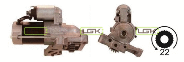 Démarreur LGK 336028