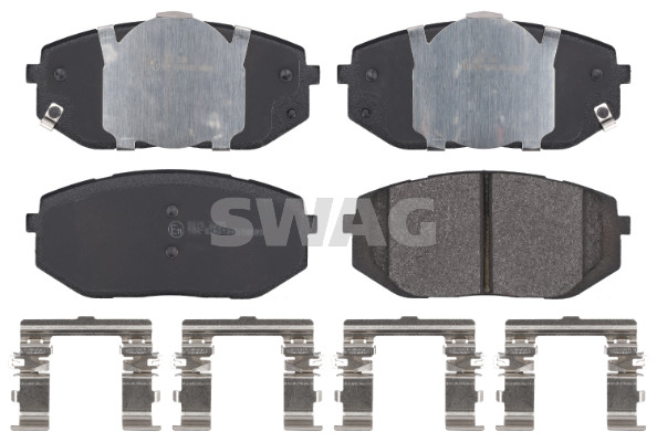 Kit de plaquettes de frein, frein à disque SWAG 33 10 9107