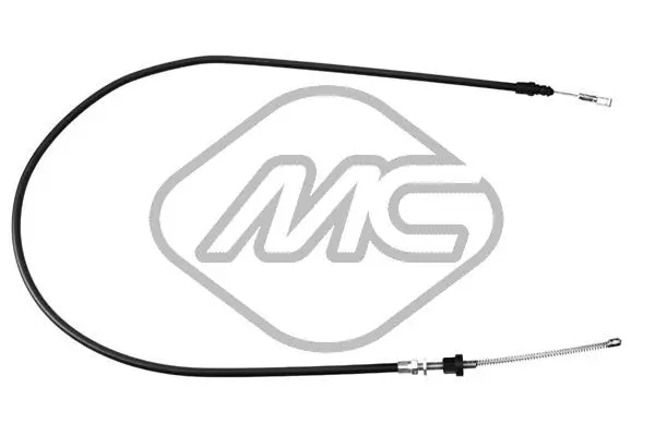 Tirette à câble, frein de stationnement Metalcaucho 80066