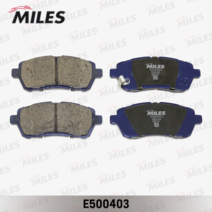 Kit de plaquettes de frein, frein à disque MILES E500403