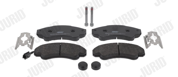 Kit de plaquettes de frein, frein à disque JURID 573114J