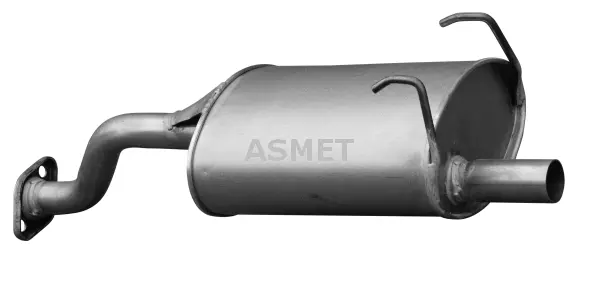 Silencieux arrière ASMET 13.008