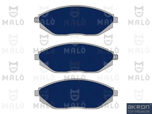 Kit de plaquettes de frein, frein à disque AKRON-MALÒ 1051048