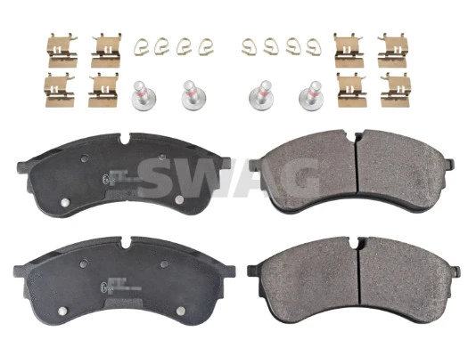 Kit de plaquettes de frein, frein à disque SWAG 33 10 7144
