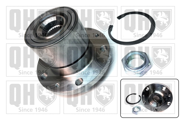 Kit de roulements de roue QUINTON HAZELL QWBH1315