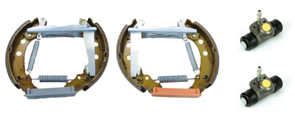 Jeu de mâchoires de frein TECDRIVE TKF0076