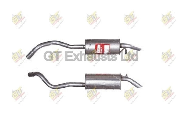 Silencieux arrière GT Exhausts GFE184