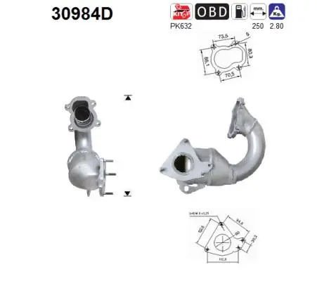 Catalyseur AS 30984D