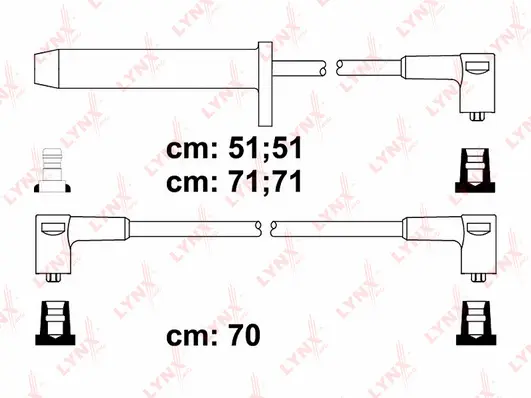 Kit de câbles d'allumage LYNXAUTO SPC3016