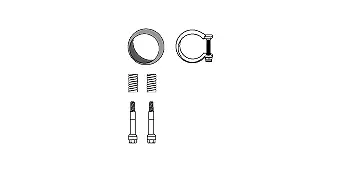 Kit d'assemblage, catalyseur HJS 82 21 3122