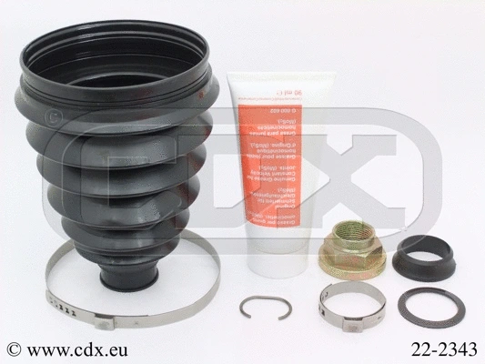 Jeu de joints-soufflets, arbre de commande CDX 22-2343