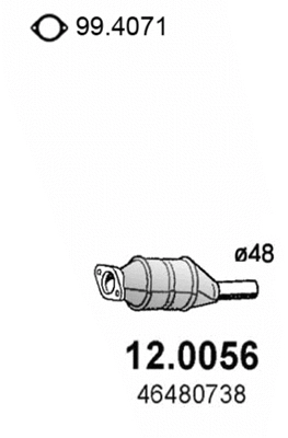 Catalyseur ASSO 12.0056