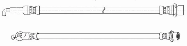 Flexible de frein CEF 514758