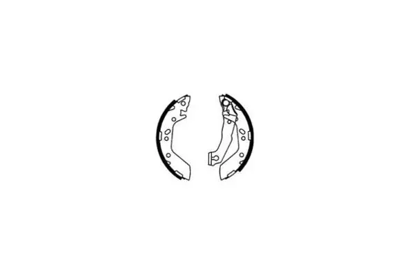 Jeu de mâchoires de frein E.T.F. 09-0612