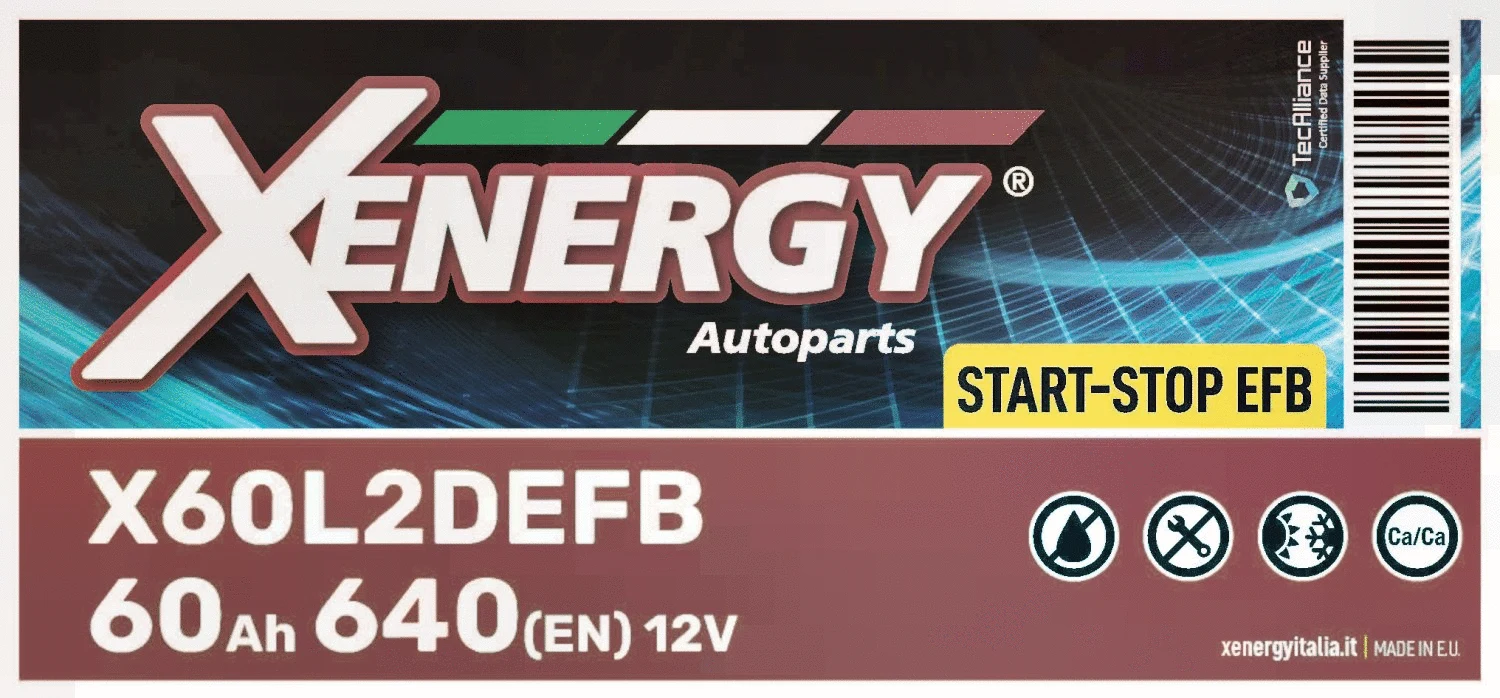 Batterie de démarrage AP XENERGY X60L2DEFB