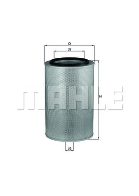 Filtre à air WILMINK GROUP WG1216294