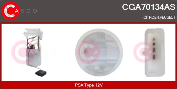 unité d'alimentation de carburant CASCO CGA70134AS