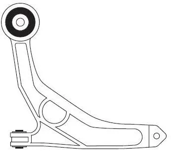 Bras de liaison, suspension de roue FRAP F4567